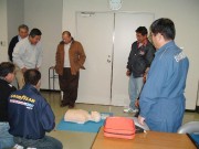 AED講習会の写真１